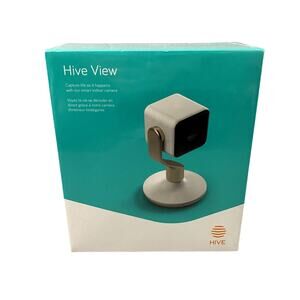 New Hive View Smart Indoor Camera 1080p Security White Security Wifi Bluetooth